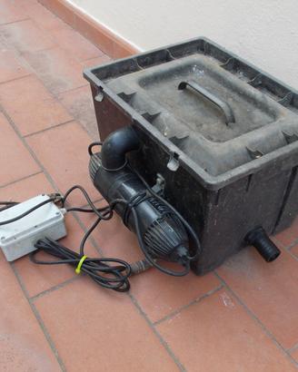 FILTRO LAGHETTO CON LAMPADA UVC