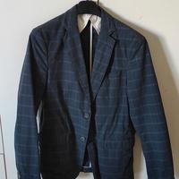 giacca uomo a scacchi Zara