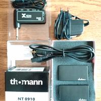 Mini amplificatore, Humbucker, Alimentatore, Cavo.