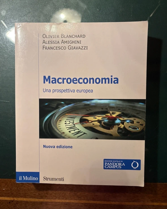 Macroeconomia. Una prospettiva europea. Blanchard