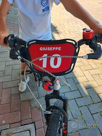targhetta per bici