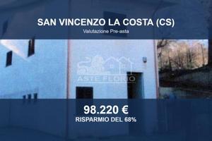 Immobile in asta di 832 m² a San Vincenzo la Costa