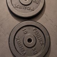 Coppia Dischi ferro Toorx Palestra 