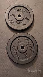 Coppia Dischi ferro Toorx Palestra 