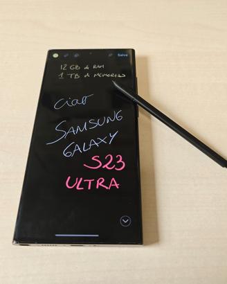 Samsung S23 Ultra 1Tb/12G - ricondizionato