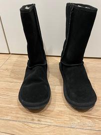 STIVALE SUPERGA - TG 38 SCAMOSCIATO COLORE NERO - 