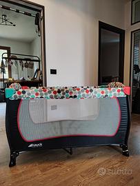 Lettino e box insieme