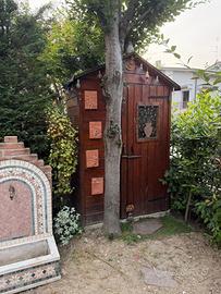 Casetta in legno per attrezzi SCONTATA