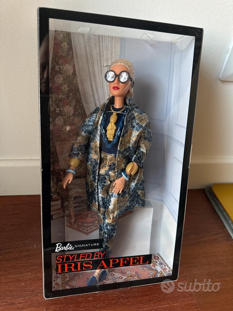 2018 Barbie Signature Iris Apfel Nuova in scatola Collezionismo