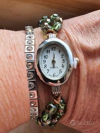 Orologio gioiello donna al quarzo.-nuovo