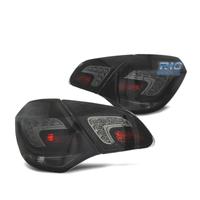 FANALI OPEL ASTRA J 09- LED SFONDO NERO AFFUMICATO