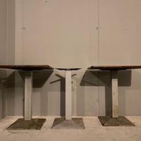 3 gambe per tavoli con basamento in ghisa