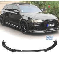 SPOILER LIP AUDI A6 19-24 NERO LUCIDO