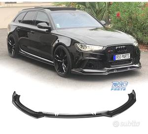 SPOILER LIP AUDI A6 19-24 NERO LUCIDO
