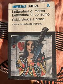 Libro: “Letteratura di massa Letteratura di consum
