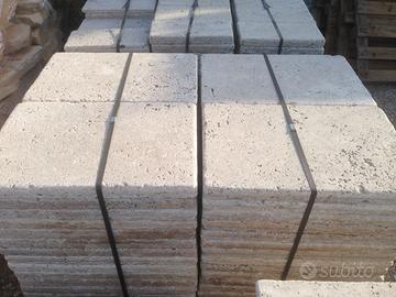 Marmette di Travertino Noce Romano da Pavimento