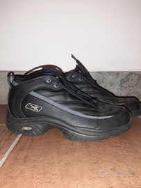 Scarpe da ginnastica Reebok in pelle nera