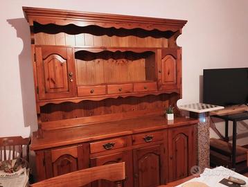 Tinello in legno massello