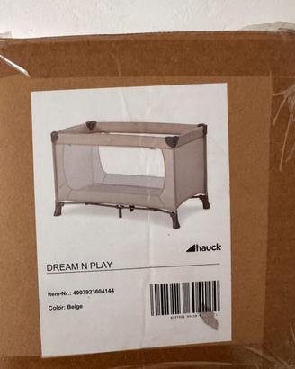 Lettino da viaggio Dream and Play hauck