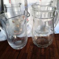 caraffe vetro assortite