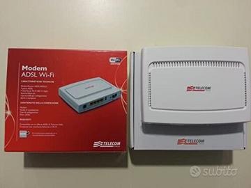 Router Modem Wifi Telecom per ADSL