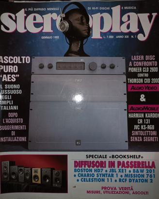 Rivista STEREOPLAY numero 212 anno 1/1992