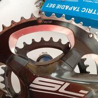 Guarnitura carbonio Fsa light 172 bdc110