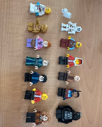 Lego originali harry potter, batman, duplo, city