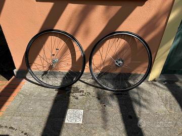 Coppia di ruote FIR EL 20 a raggi