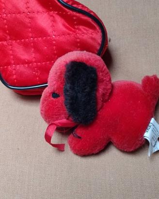 cagnolino con borsellino cm 10