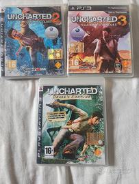 Trilogia Uncharted, per ps3.