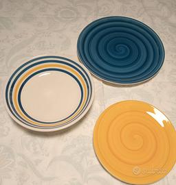 24 Piatti marchio BRANDANI modello Acquarello