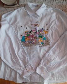 camicia anni 80 Flintstones 