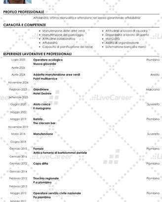Manutenzioni, bar ecc