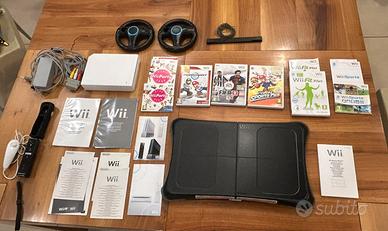 NINTENDO WII pacchetto COMPLETO di Giochi e Access