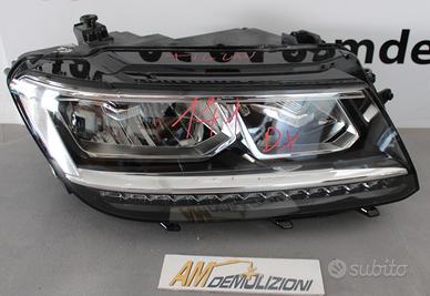 FARO ANTERIORE DX DESTRO LED VOLKSWAGEN TIGUAN AD1