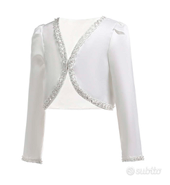 Coprispalle elegante Cerimonia bimba tg 11-12 anni