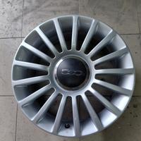 Cerchio in lega da 16 pollici per Fiat 500 3 porte