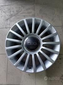 Cerchio in lega da 16 pollici per Fiat 500 3 porte