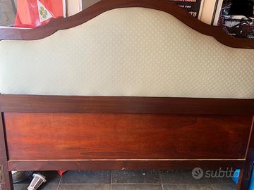 Letto matrimoniale senza rete