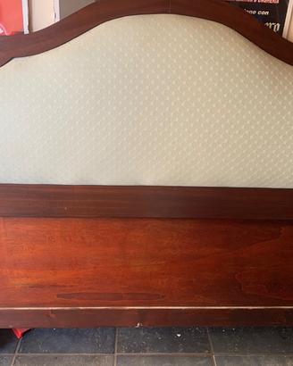Letto matrimoniale senza rete