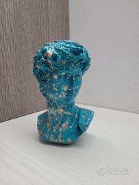 david michelangelo pop art turchese