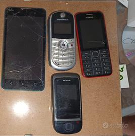 CELLULARI VARI 4 PEZZI