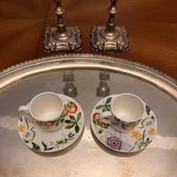 Gien Faiencerie Passiflore tazzine da caffé