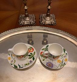 Gien Faiencerie Passiflore tazzine da caffé