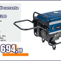 Generatore di corrente (benzina) BT-PG 5500/2 D