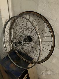 Cerchi corsa nisi 28 tubolari 700 vintage