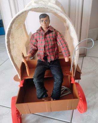 Carro lone ranger Marx toys tipo big Jim, no mego 
