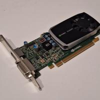 NVIDIA Quadro K600 1GB - Scheda Video Workstation