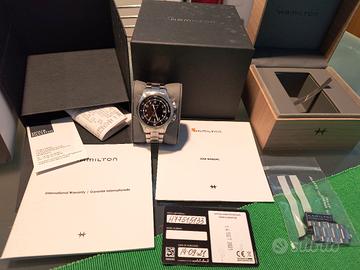 Orologio Hamilton Khaki Navy